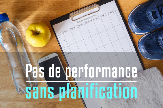 planification de l'entrainement